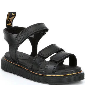 NWOT Dr. Martens Girls' Klaire Leather Sandals  Sz: 5